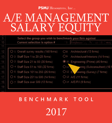 2017 Management Salary Equity Benchmarking Tool