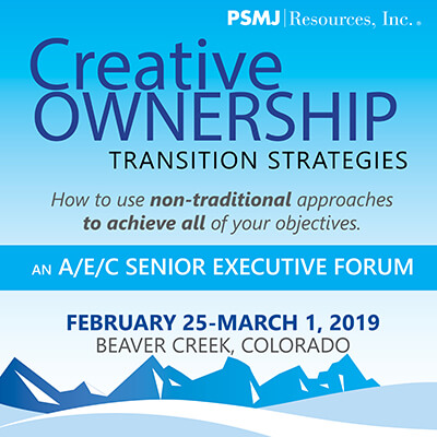 Creative Ownership Transition Strategies: An A/E/C Senior Executive Forum
