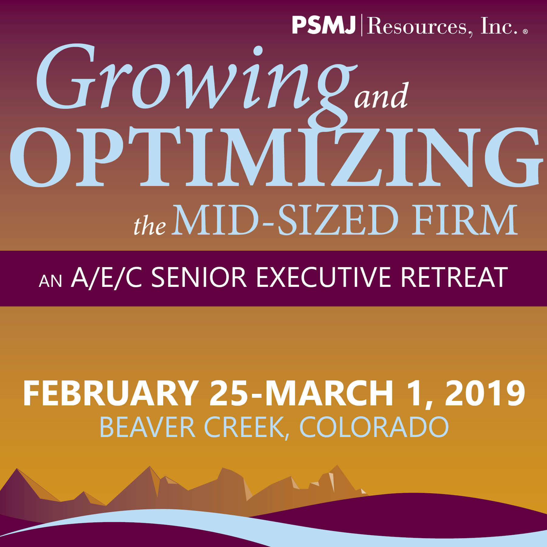 Senior Executive Retreat 2019