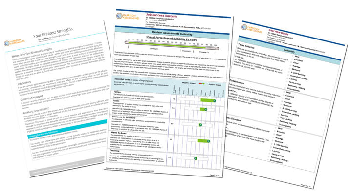 Project Manager Harrison Assessment